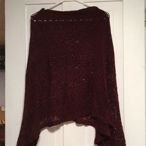 Knit Poncho